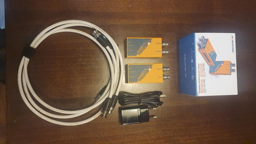Sdi - hdmi en hdmi - Sdi converter met Sdi kabel, Ophalen of Verzenden, Video