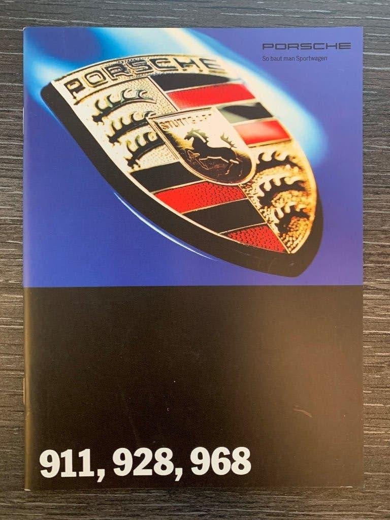 Brochure Porsche 911 993, 911 964, 928, 968 1993 nieuw, Porsche, Nieuw, Ophalen of Verzenden, Porsche