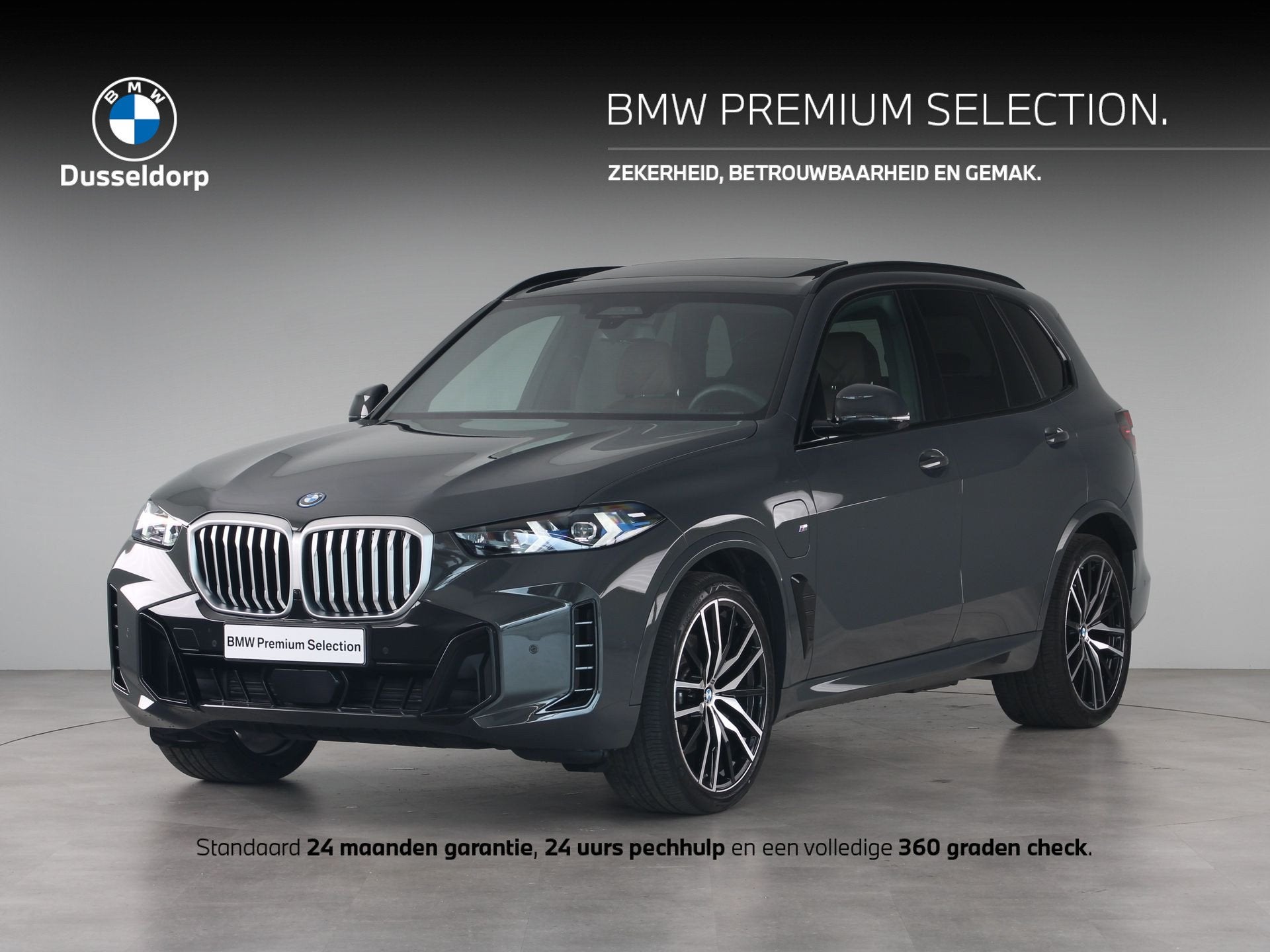 BMW X5 xDrive50e Accu conditie 100% (bj 2025, automaat), Auto's, Gebruikt, 2395 kg, Met garantie (alle), Overige brandstoffen