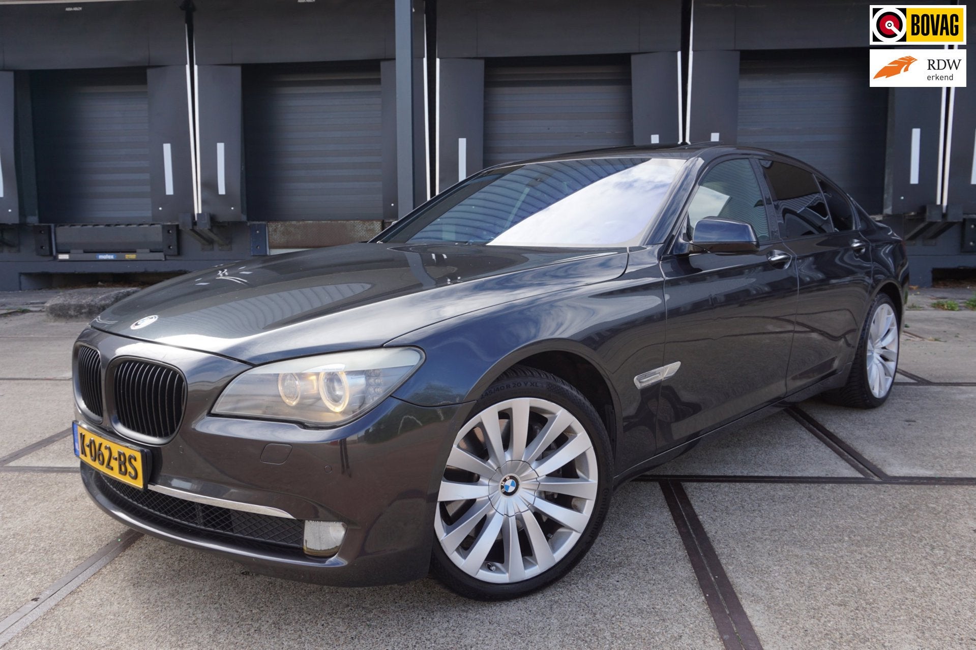 BMW 7-serie 740i, Auto's, Automaat, Achterwielaandrijving, Gebruikt, Beige
