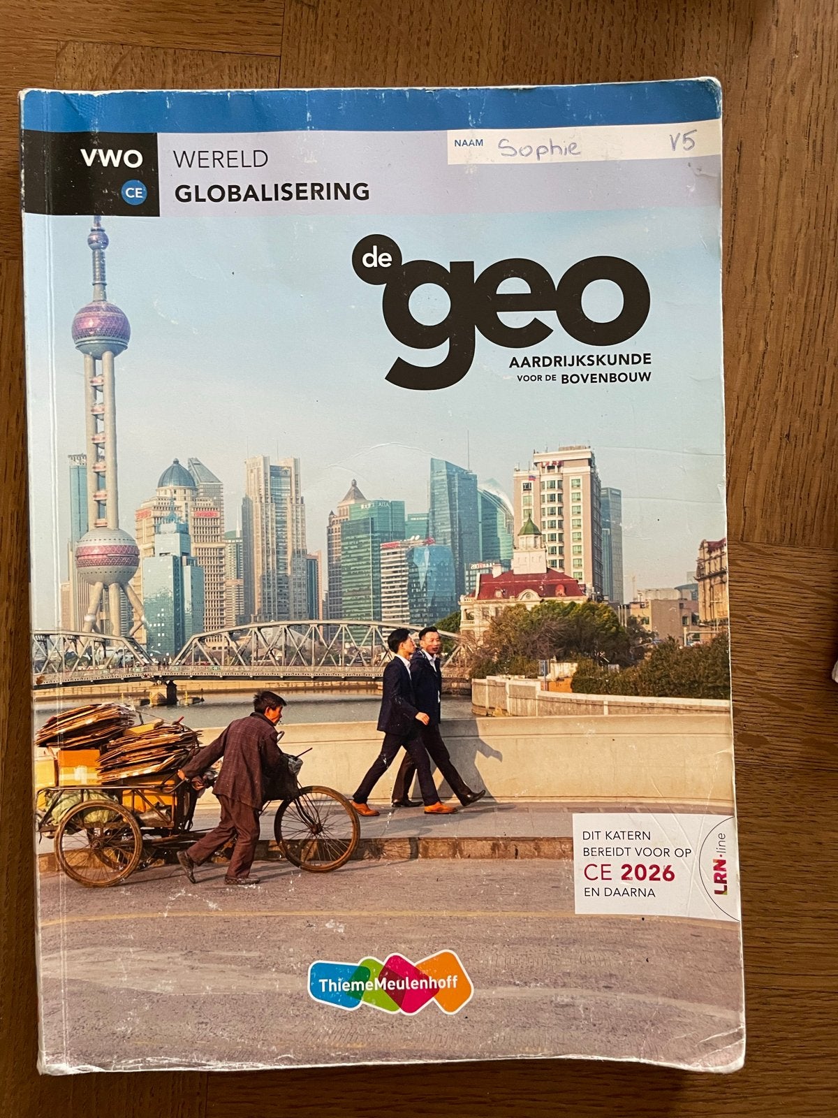 Aardrijkskunde VWO 3x De Geo, Ophalen of Verzenden, Gelezen, VWO, Aardrijkskunde