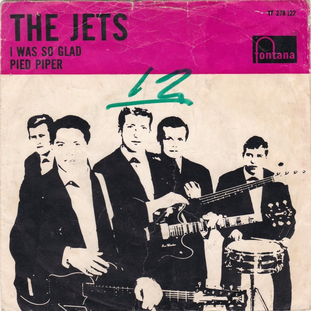 The Jets - I Was So Glad / Pied Piper (Vinyl Single), Gebruikt, 7 inch, Ophalen of Verzenden, Pop