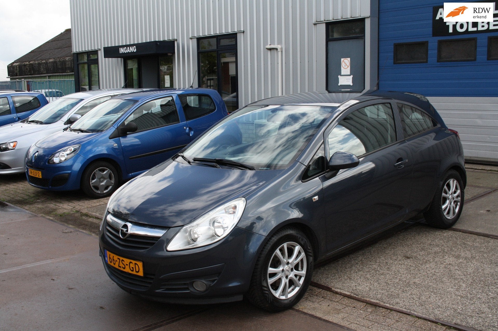 Opel Corsa 1.4-16V Sport apk 5-2027, Auto's, Voorwielaandrijving, Stof, Gebruikt, Zwart