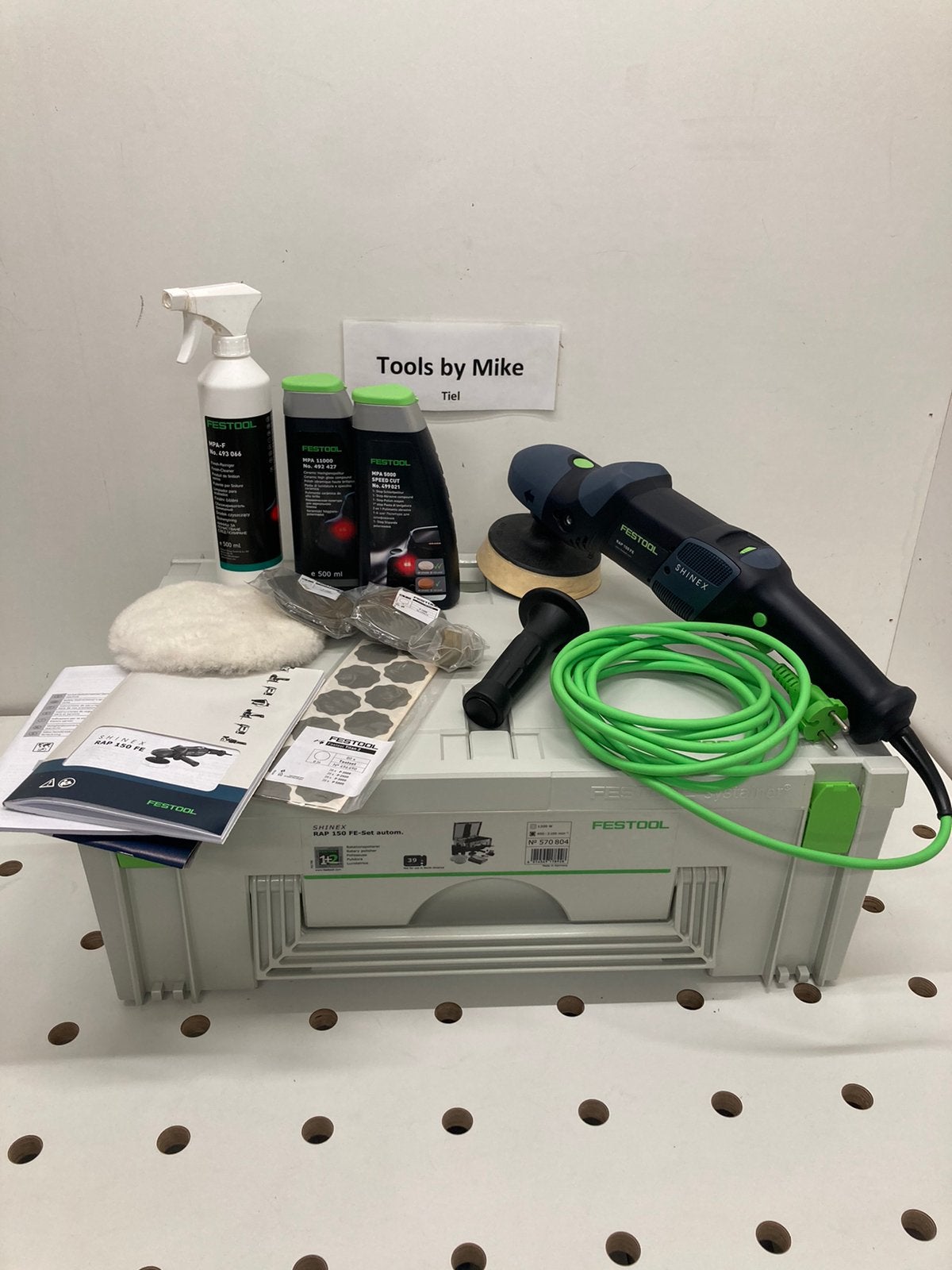 Festool shinex RAP150 FE-SET automotive (nieuwstaat), Ophalen, Zo goed als nieuw