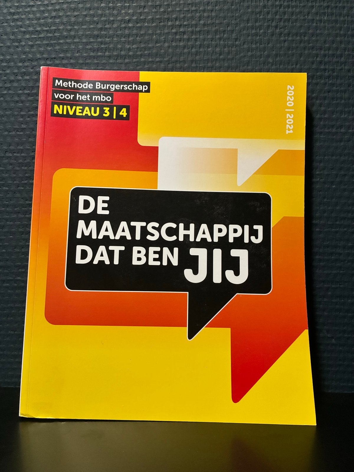 De Maatschappij Dat Ben Jij - Burgerschap MBO Niveau 3/4, Ophalen of Verzenden, Gamma, Zo goed als nieuw, MBO
