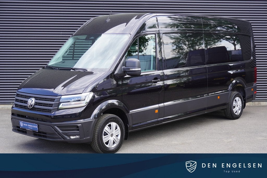 Volkswagen Crafter 180pk Automaat L4H3/L3H2 Facelift LED App, Auto's, Bestelauto's, Automatische klimaatregeling, Gebruikt, Volkswagen