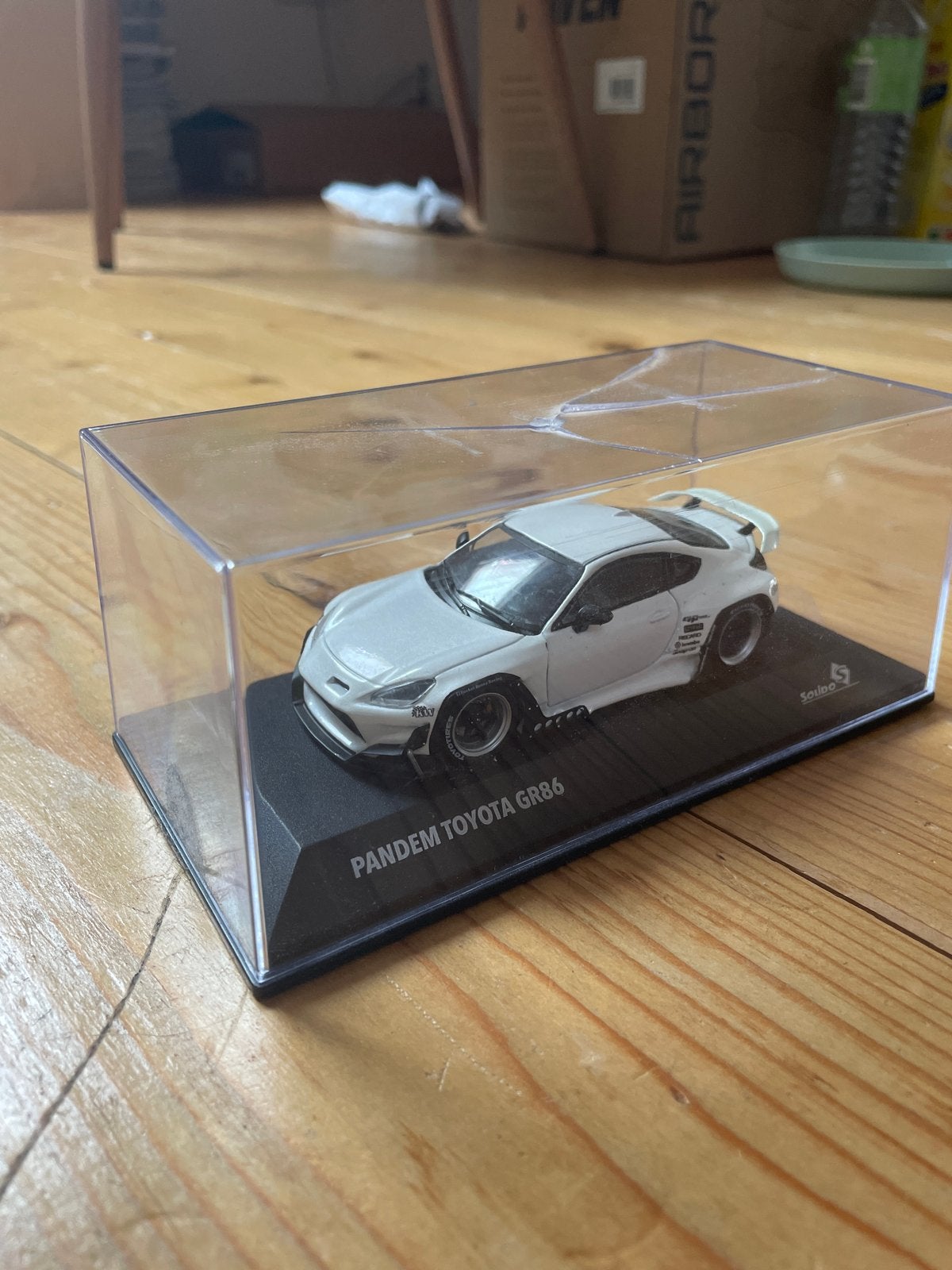 Schaalmodel auto: Pandem Toyota GR86 (wit), Ophalen of Verzenden, Nieuw, Auto