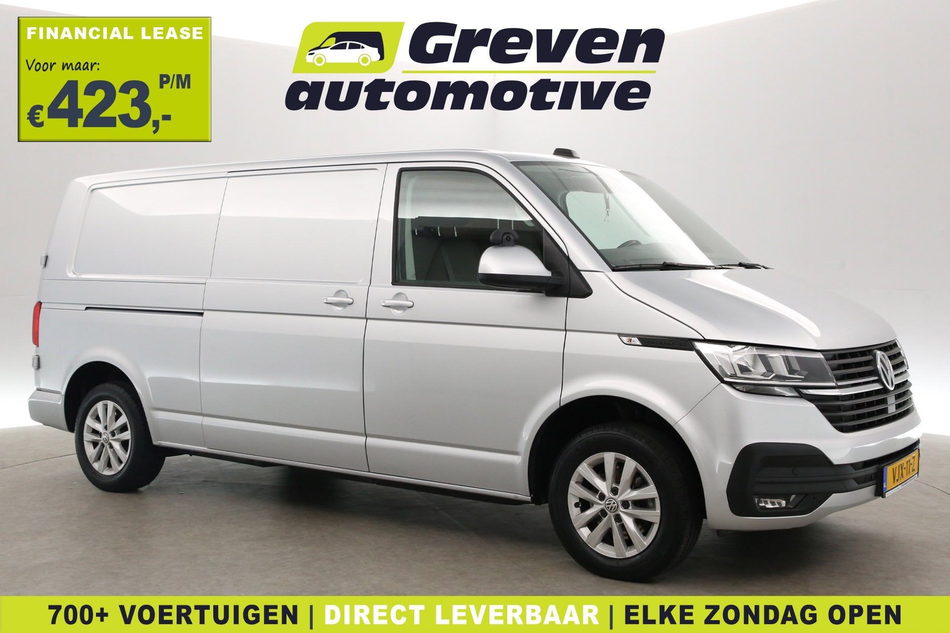 Volkswagen Transporter 2.0 TDI L2H1 150PK | Aut. | Airco | C, Stof, Gebruikt, 4 cilinders, 150 pk