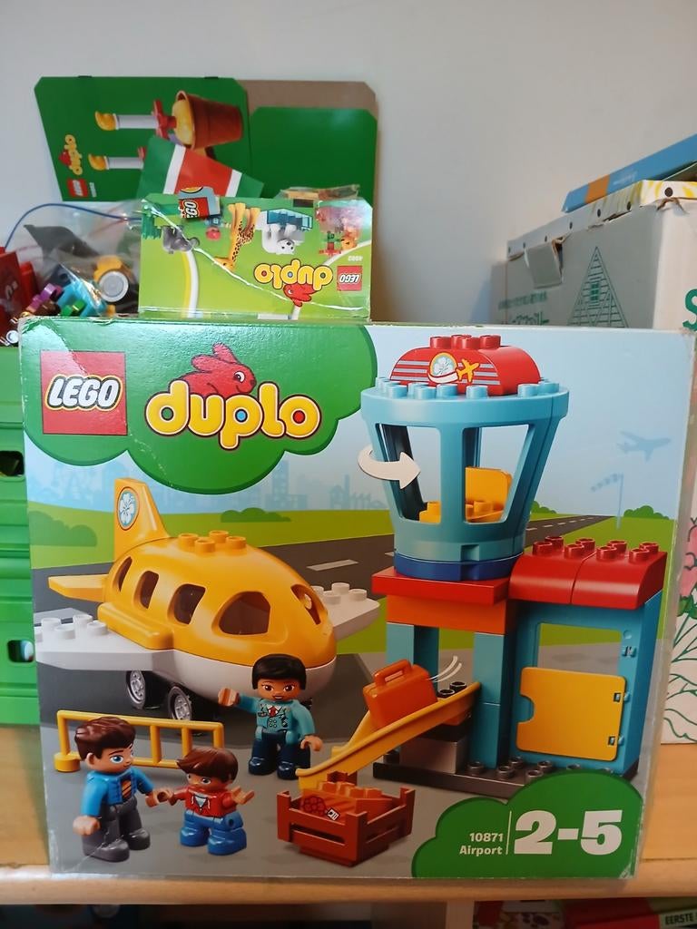 Duplo airport 10871, Ophalen of Verzenden, Zo goed als nieuw