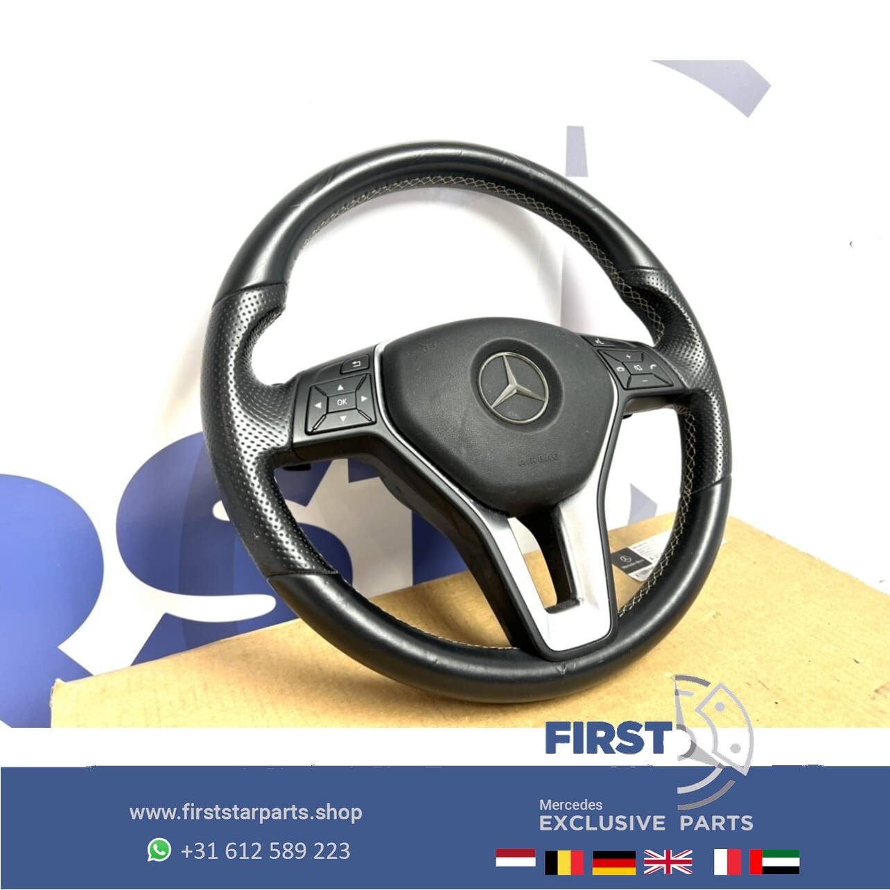 Origineel FACELIFT 2012 STUUR Mercedes W204 W207 W212 X204 W, Gebruikt, -, Ophalen of Verzenden, -