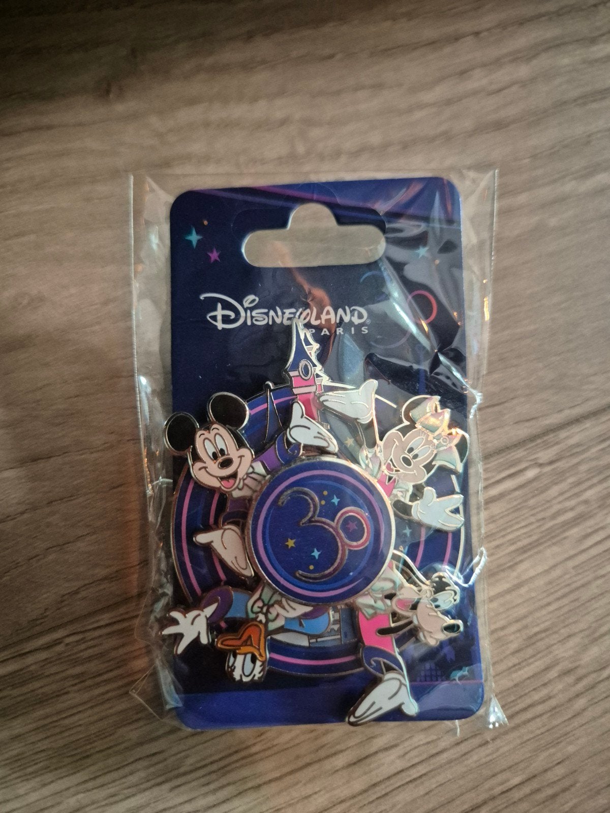 Disneyland Parijs 30 Jaar Jubileum Pin Mickey Minnie, Ophalen of Verzenden