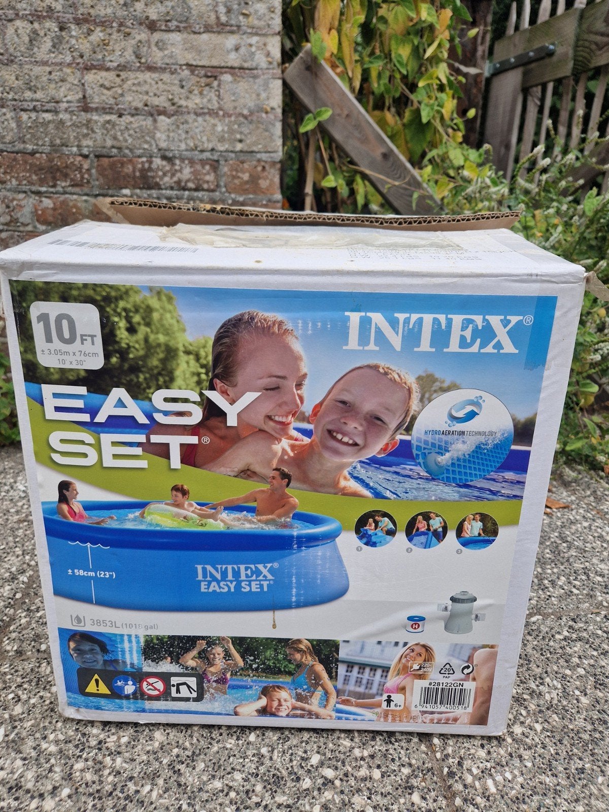 pomp en toebehoren intex easy set, Ophalen, Gebruikt, Zwembadpomp