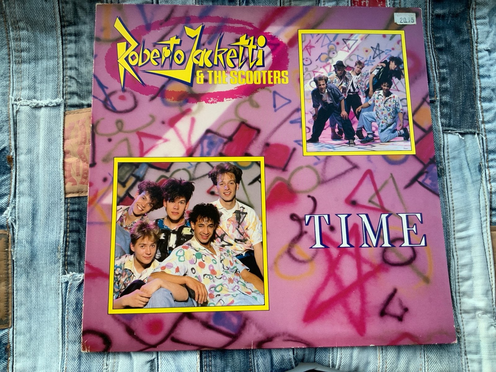 Roberto Jacketti & The Scooters - Time LP (1984)