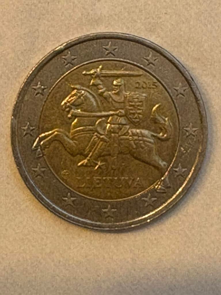 2 euro Litouwen 2015, Postzegels en Munten, Munten | Europa | Euromunten, Ophalen of Verzenden, Overige landen, 2 euro