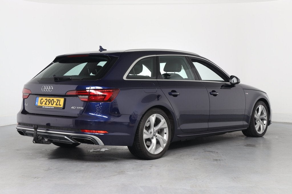 Audi A4 Avant 40 TFSI 190PK SPORT S-LINE, Auto's, Audi, 12 maanden, Gebruikt, Blauw, A4