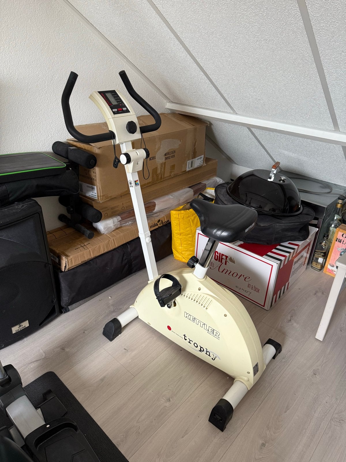 Kettler Trophy Hometrainer - Zo goed als nieuw, Ophalen, Zo goed als nieuw, Metaal, Benen