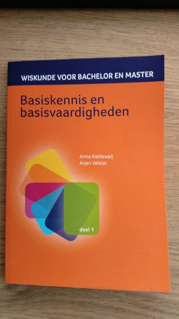 Basiskennis en basisvaardigheden, Ophalen, Zo goed als nieuw, Anna Kaldewaij, Natuurwetenschap