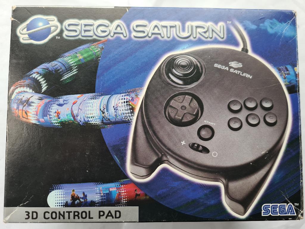 SEGA SATURN 3D control pad, Gebruikt, 1 speler, Racen en Vliegen, Ophalen of Verzenden