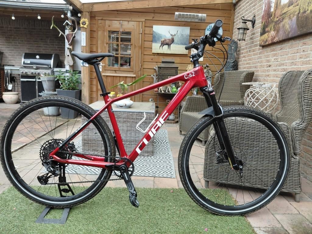 Mountainbike Cube C:62 One  maat L, Hardtail, Heren, Zo goed als nieuw, Schijfrem