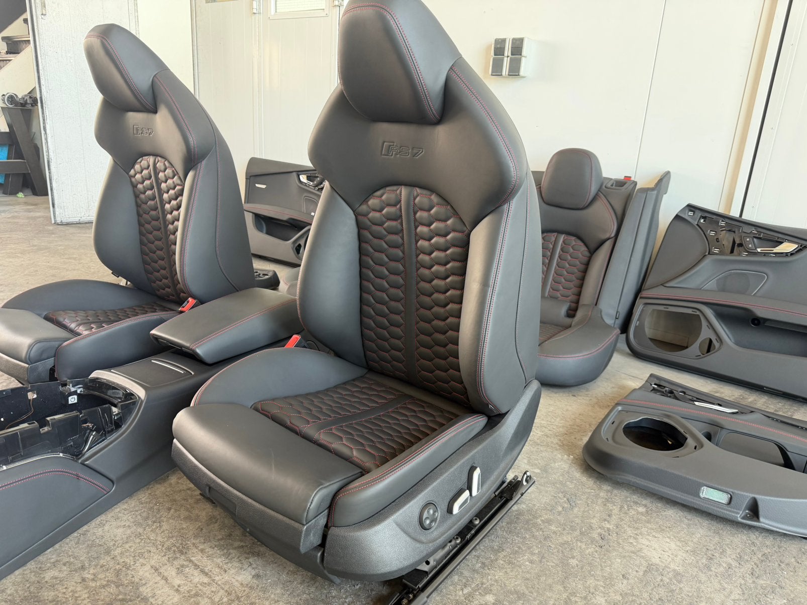 Audi RS7 Performance exclusive interieur a7 s7 4G C7 leder, Auto-onderdelen, Interieur en Bekleding, Audi, Nieuw, Ophalen