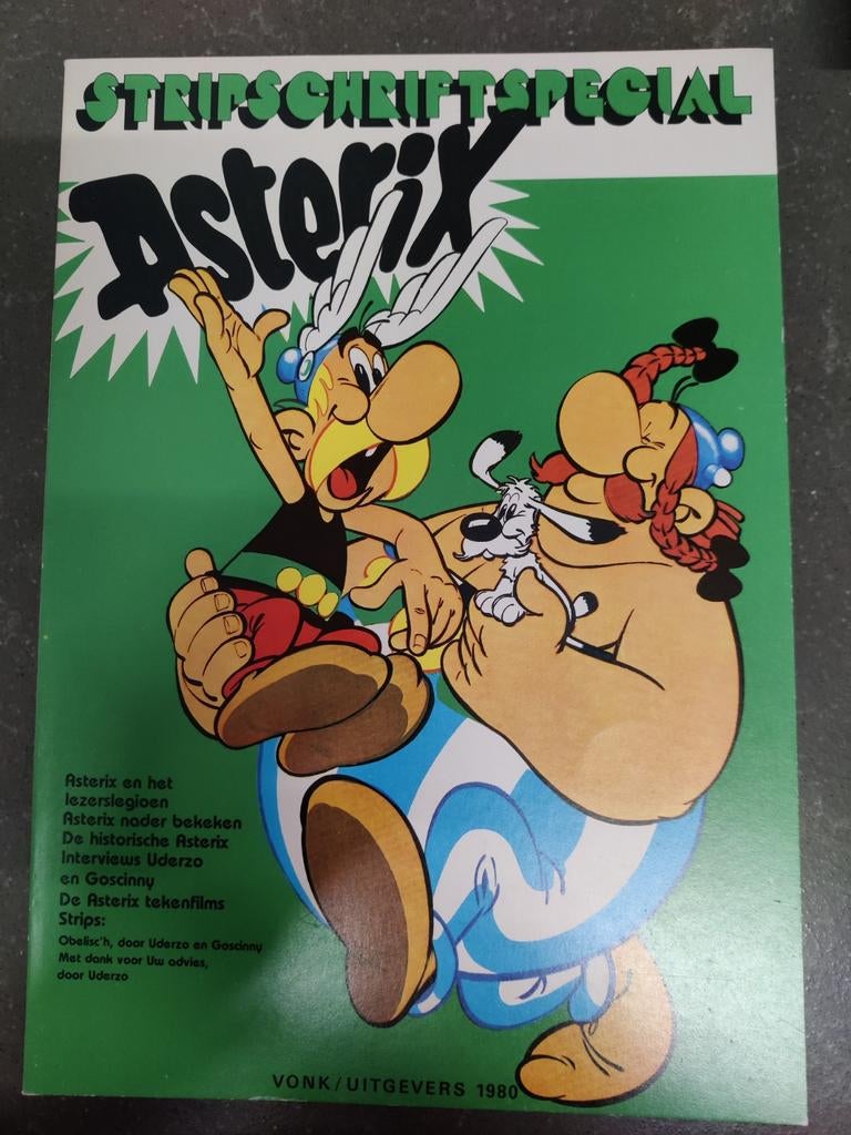 Stripschrift Special Asterix - Vonk/Uitgevers 1980, Boeken, Eén stripboek, Ophalen of Verzenden, Gelezen, René Goscinny, Albert Uderzo