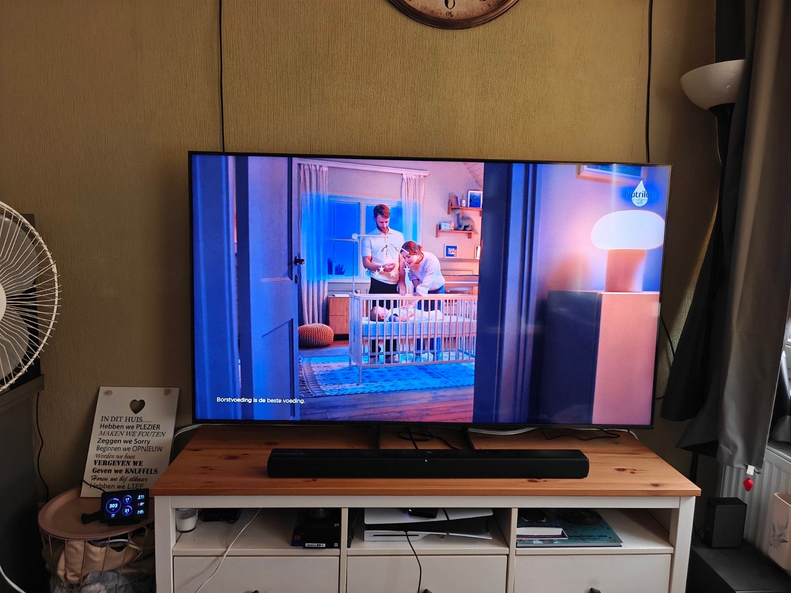 samsung 65 inch!, Ophalen, QLED, 50 Hz, Zo goed als nieuw