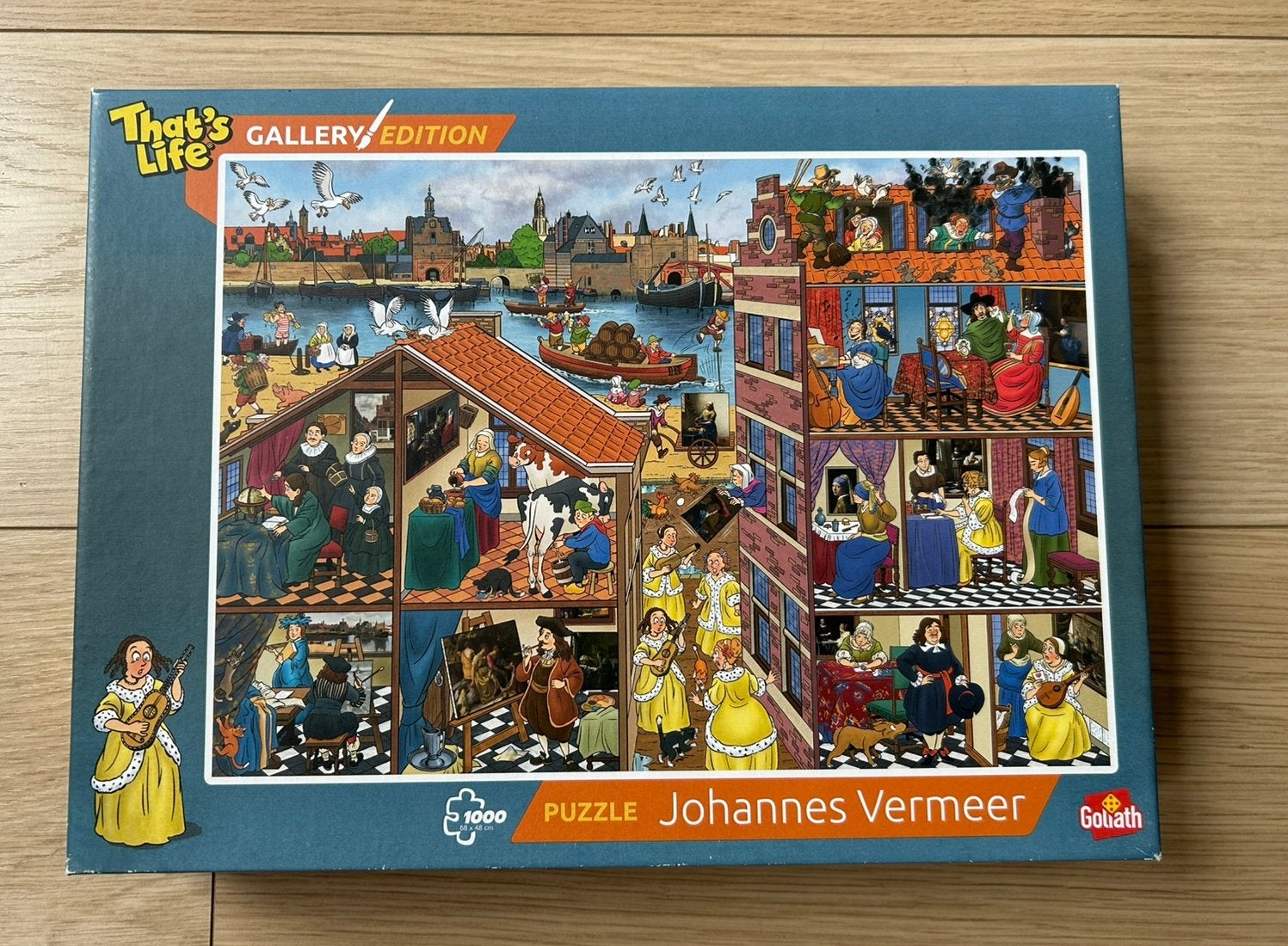 Legpuzzel That’s Life Johannes Vermeer, 1000 stukjes, Ophalen, 500 t/m 1500 stukjes, Gebruikt, Legpuzzel