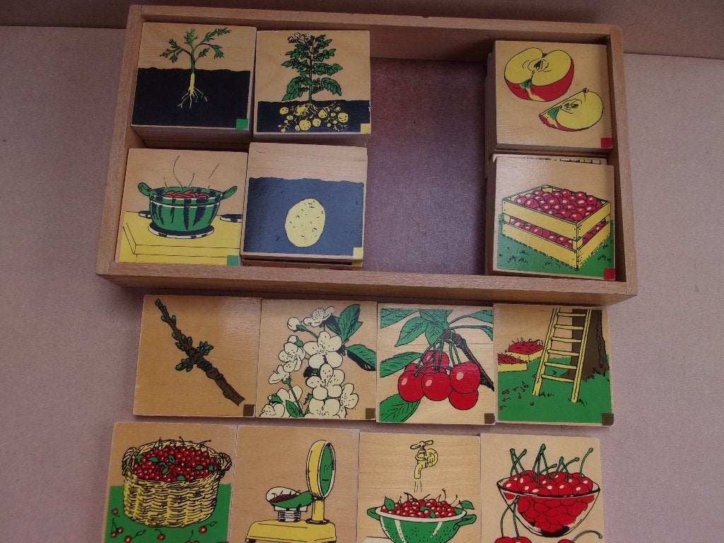 PARTIJ SCHOOLSPULLEN (JAREN '50)  SPELLEN -PUZZELS-STEMPELS, Ophalen of Verzenden