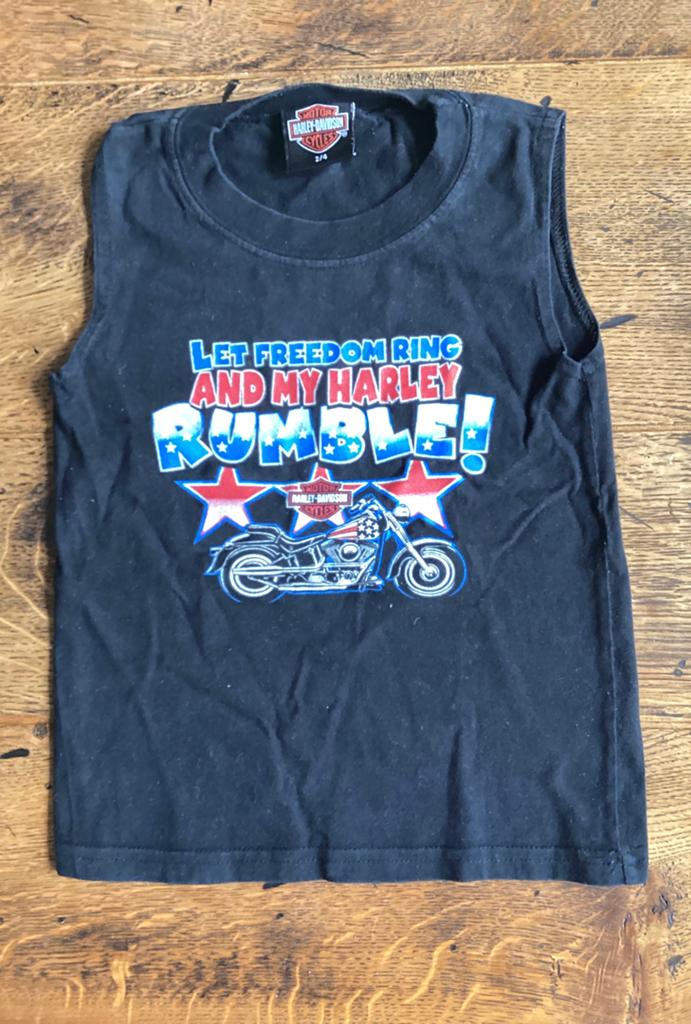 Harley Davidson T Shirt, Ophalen of Verzenden, Gebruikt, Jongen of Meisje
