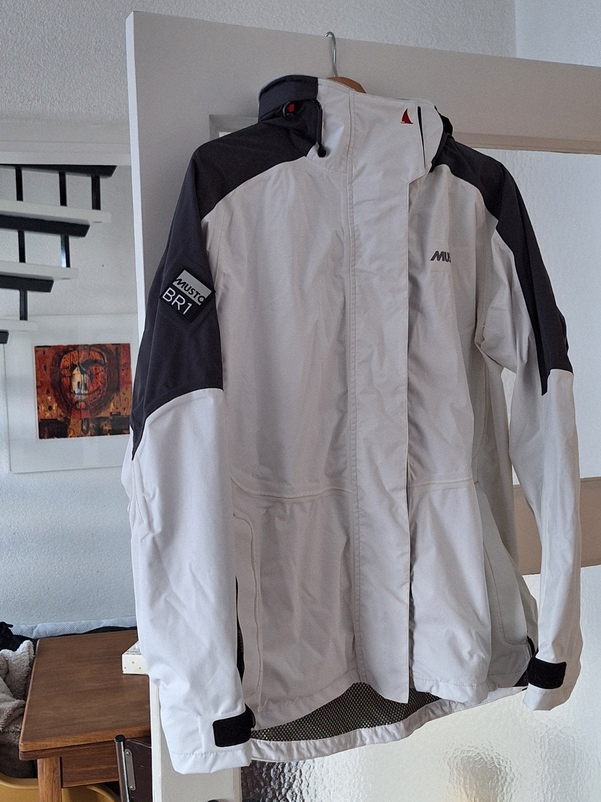 Unisex zeiljas Wit  Musto mt L., Musto, Ophalen of Verzenden, Zo goed als nieuw, Dame of Heer