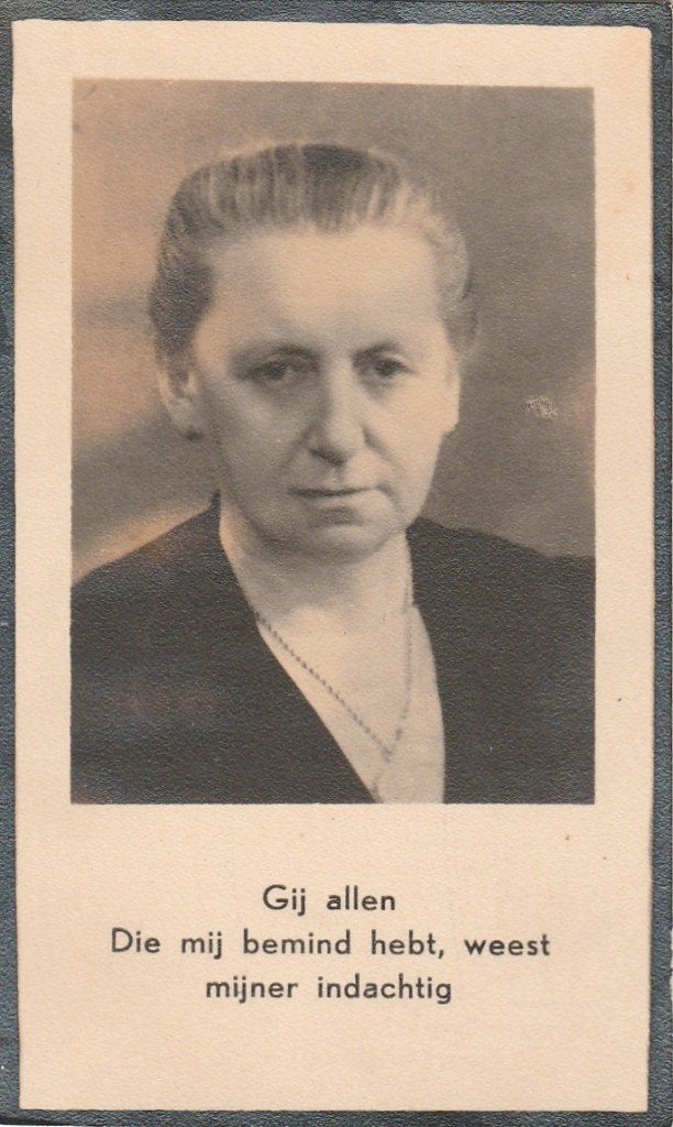 prentjes vissers-haaren --congo priester, Ophalen of Verzenden, Bidprentje