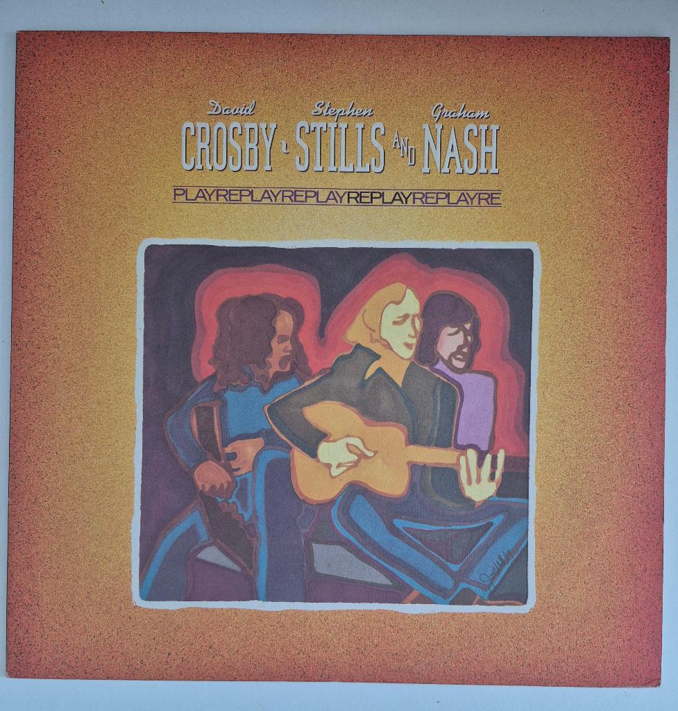 Crosby, Stills and Nash. Replay., Inclusief binnenhoes, Ophalen of Verzenden, Gebruikt, 12 inch