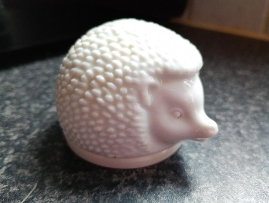 Kaviaar egel potje. Vintage., Ophalen of Verzenden