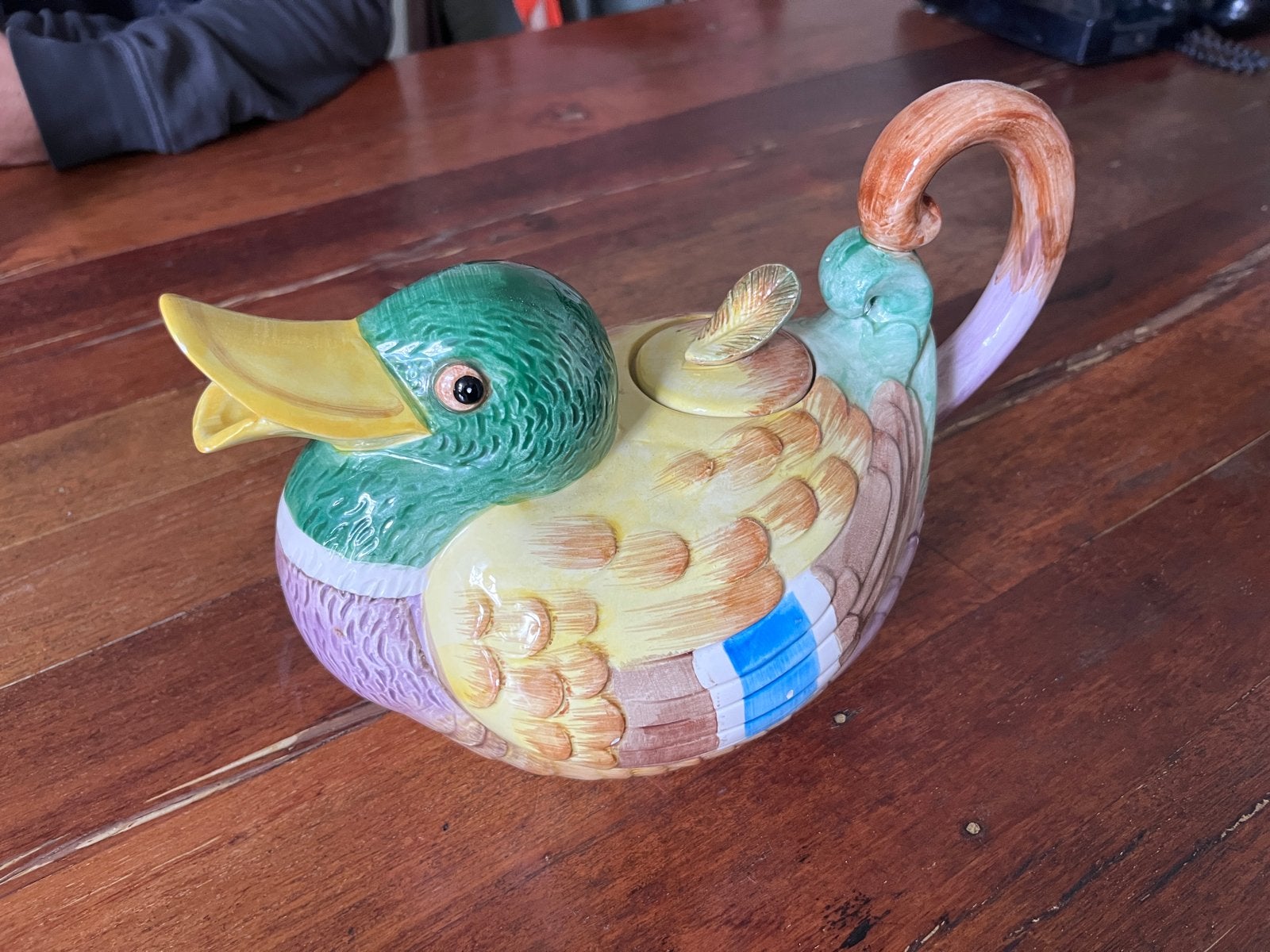 Unieke theepot in de vorm van een eend, Ophalen of Verzenden