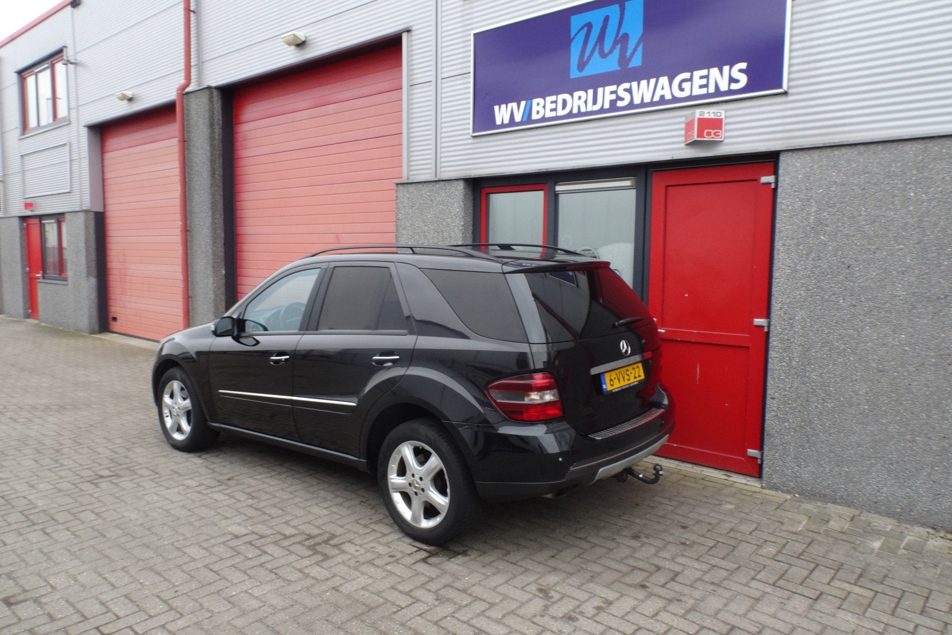 Mercedes-Benz M-Klasse 320 CDI 4 matic airco navi lkw / van, Auto's, Gebruikt, Zwart, Mercedes-Benz, Bedrijf