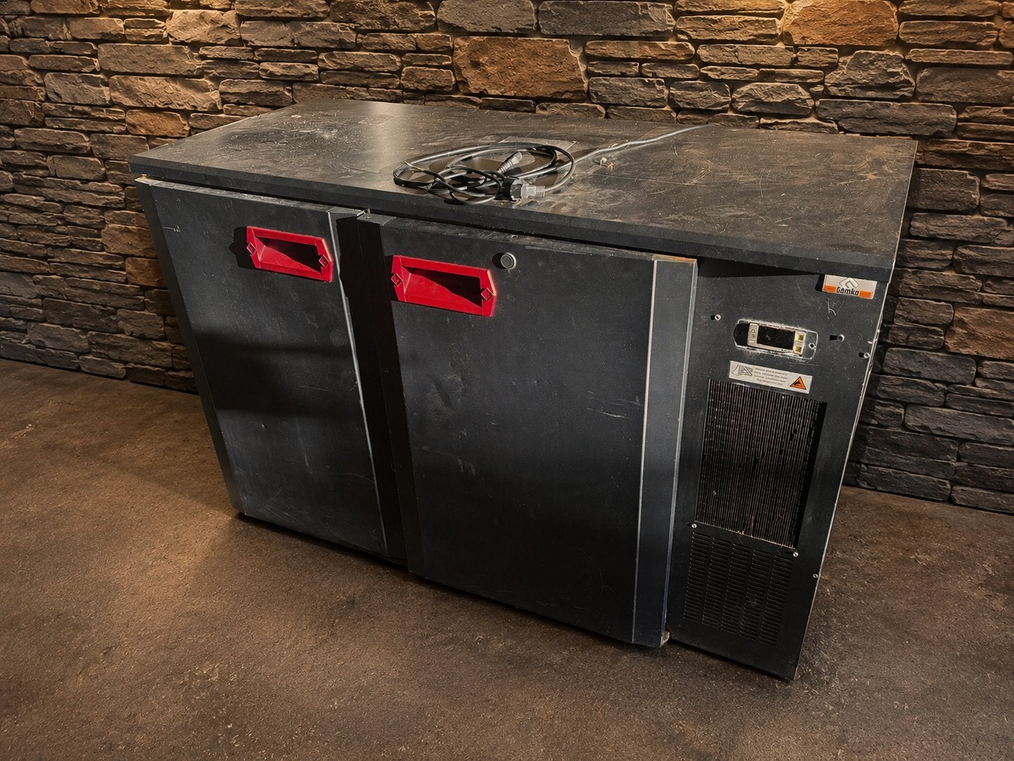 Gamko koelkast mancave hertog jan dranken, Witgoed en Apparatuur, Ophalen, Zonder vriesvak, 200 liter of meer, 60 cm of meer