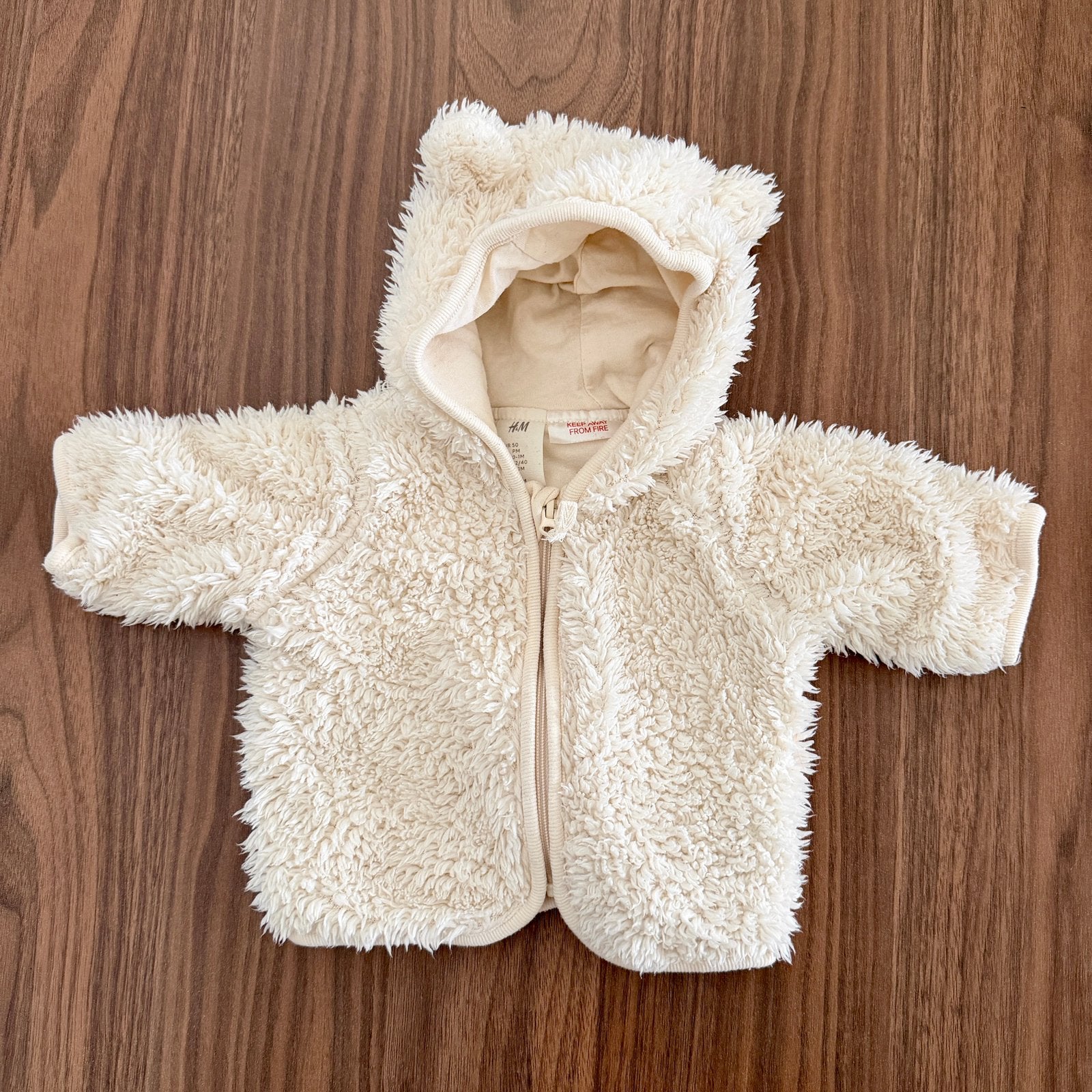 H&M teddyjasje, Ophalen of Verzenden, Zo goed als nieuw, Jongetje of Meisje, Jasje