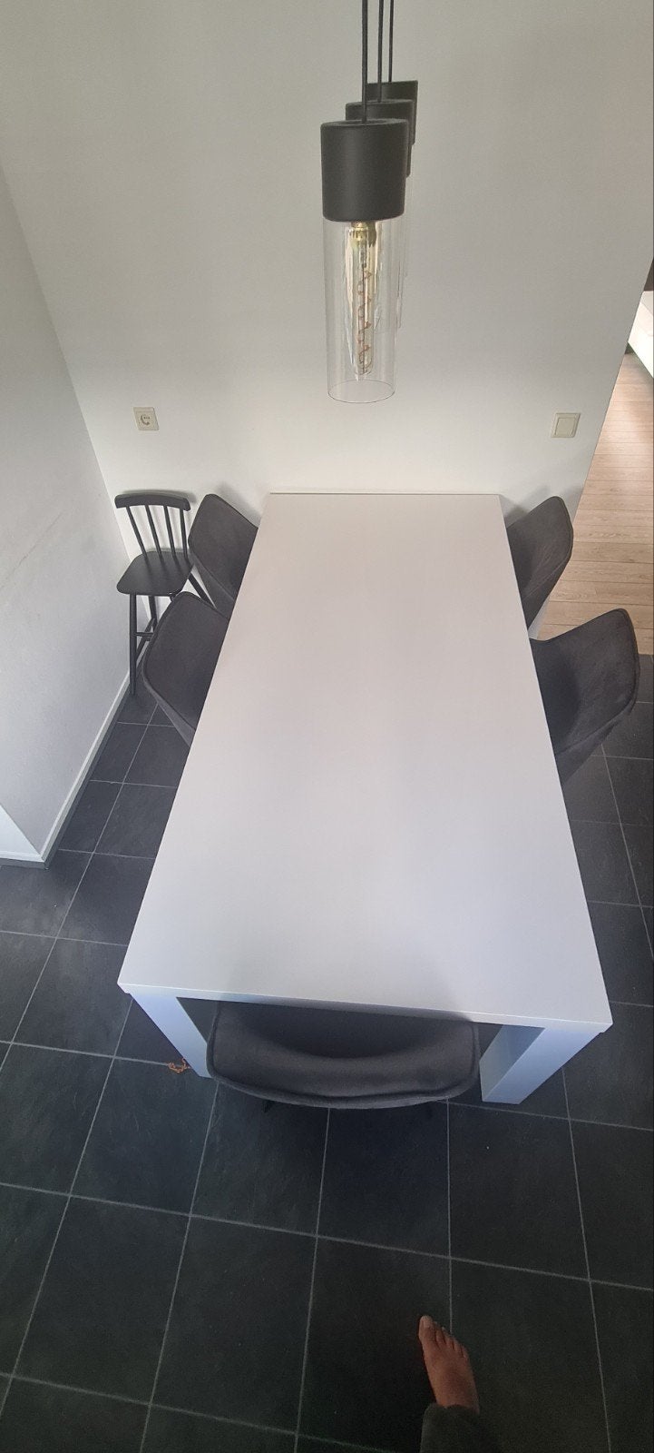 Hoogglans eettafel GRATIS OPHALEN, Huis en Inrichting, Tafels | Eettafels, Ophalen, 200 cm of meer, 50 tot 100 cm, Zo goed als nieuw