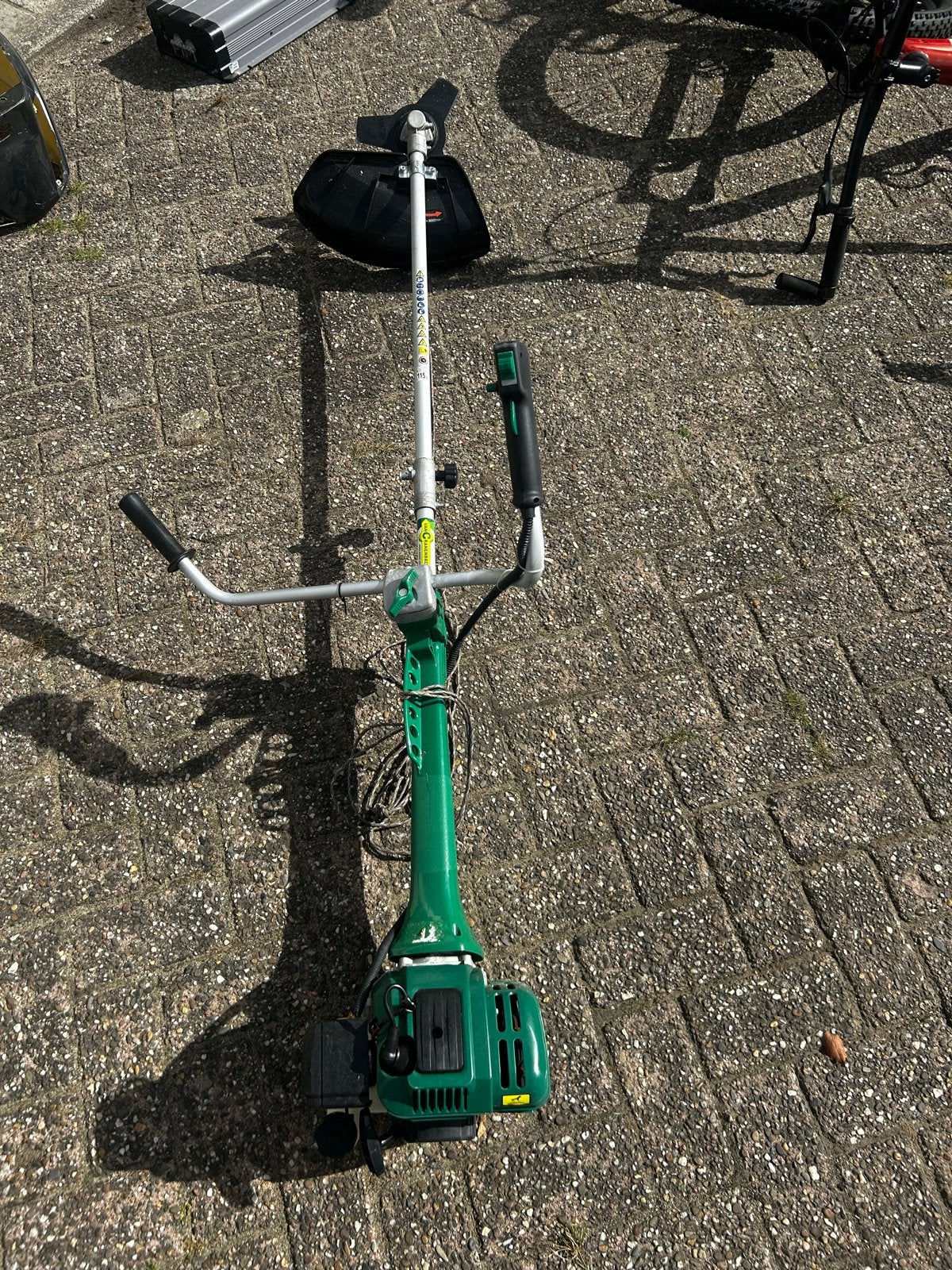 Rhodus Benzine Bosmaaier - Krachtig en Betrouwbaar, Ophalen, Gebruikt, 30 tot 50 cm, Benzine