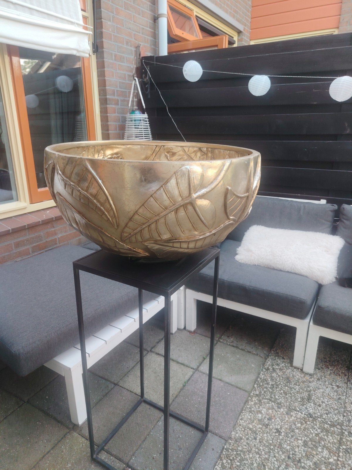 Grote schaal, Ophalen, Rond, Glas