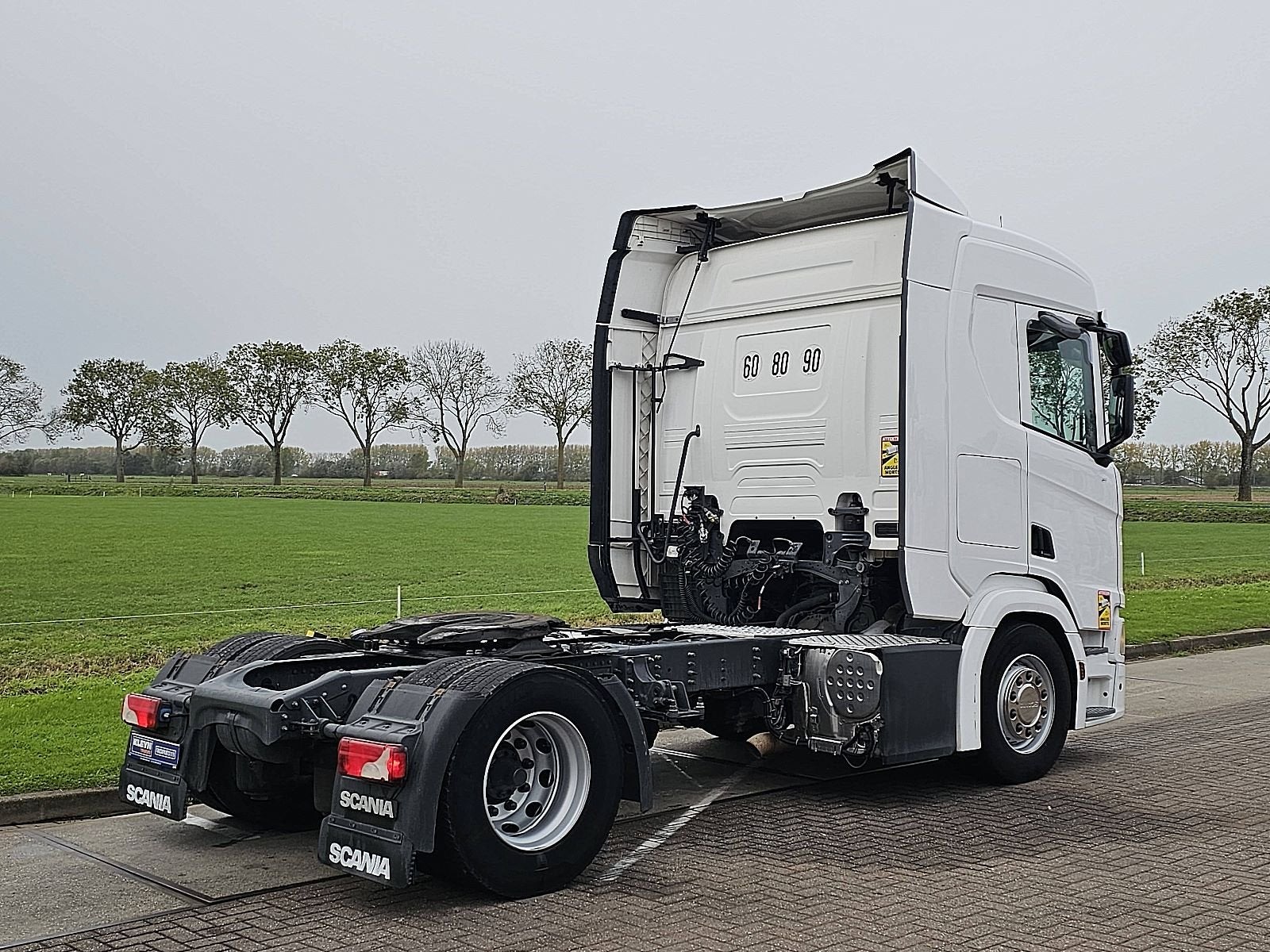 SCANIA R410 R410 A 4X2 LB, CR20N, LED LIGHTS, Auto's, Automaat, Euro 6, Scania, Wit