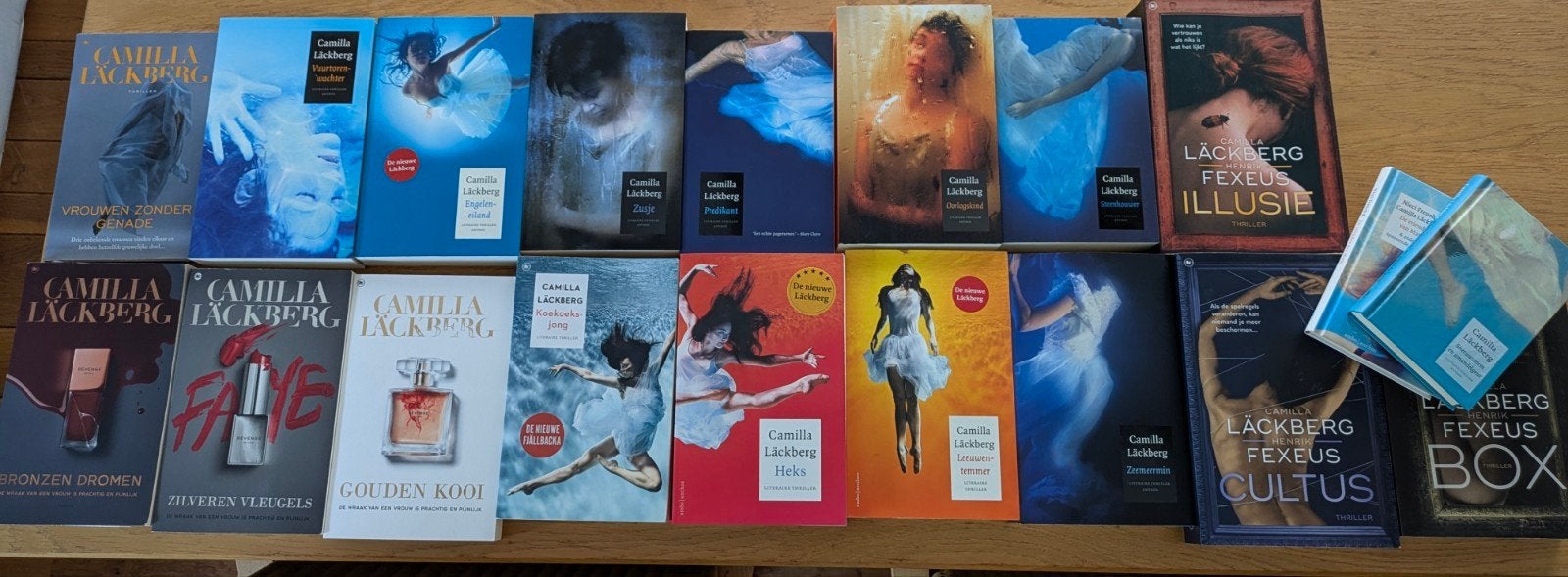 Verzameling Camilla Lackberg boeken, Ophalen of Verzenden, Zo goed als nieuw, Camilla Läckberg