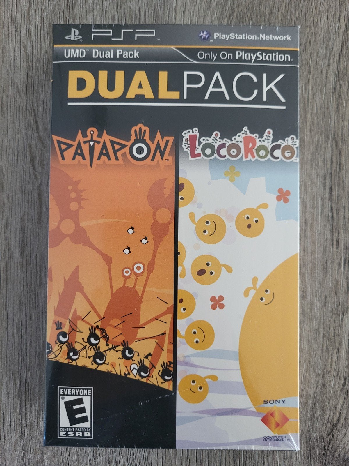 PSP UMD Dual Pack: Patapon & LocoRoco, 1 speler, Ophalen of Verzenden, Nieuw, Vanaf 12 jaar