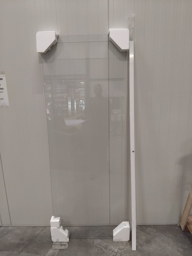 Huppe Zijwand voor Zwaaideur 800x2000mm, Ophalen, Nieuw, Glas, Douche
