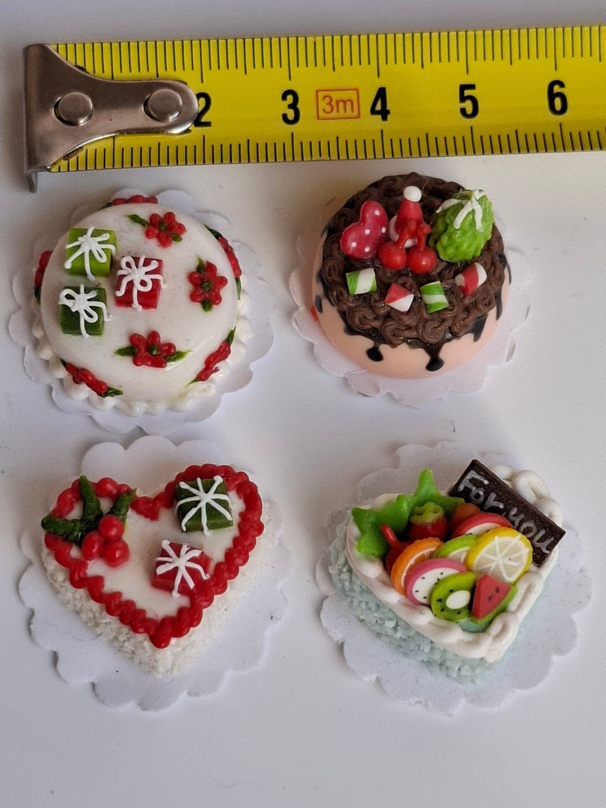 Poppenhuis taartjes, Ophalen of Verzenden, Zo goed als nieuw, Poppenhuis