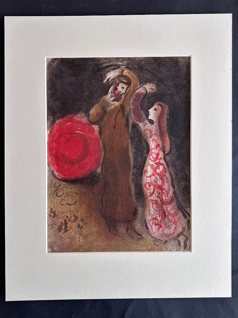 Marc Chagall litho origineel, Ophalen of Verzenden