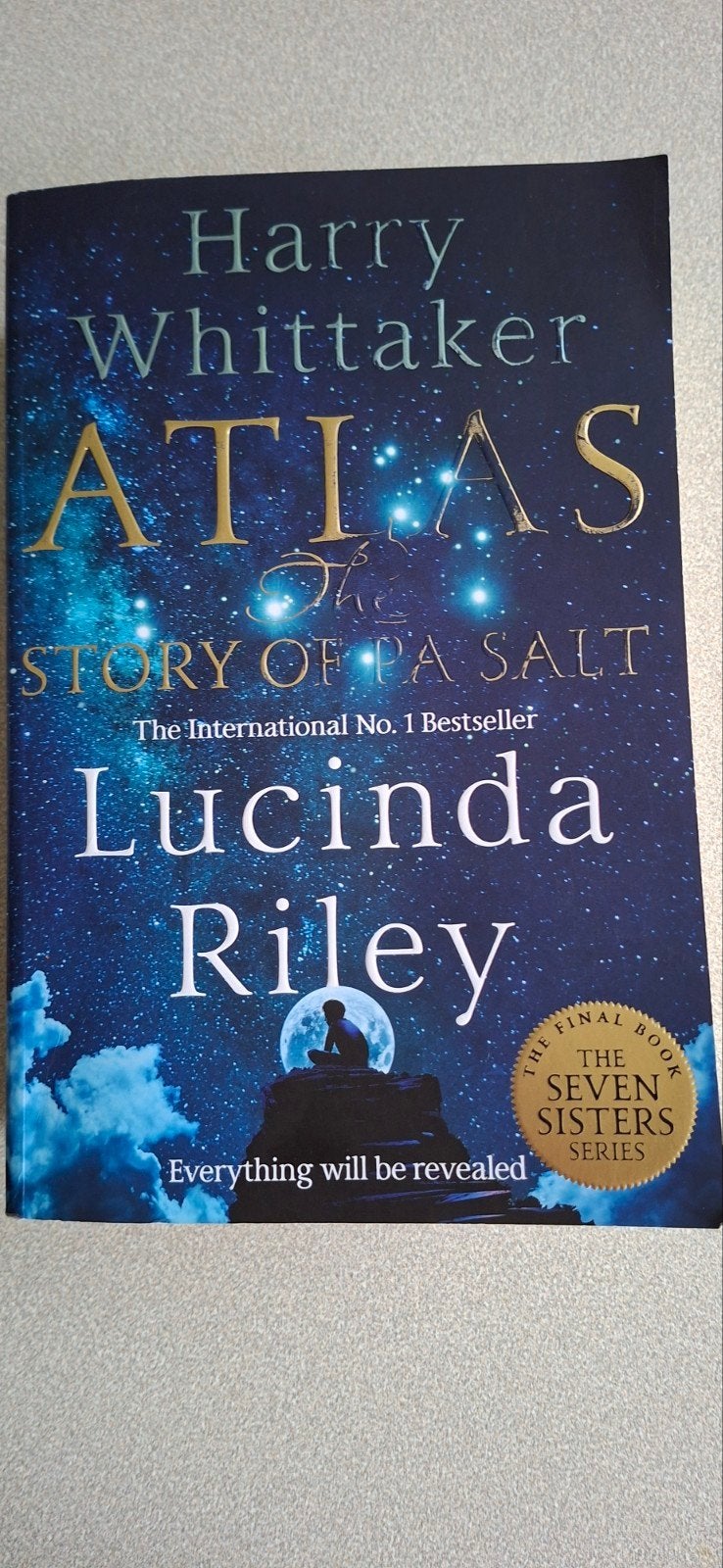 de zeven zussen,  atlas,  story of pa salt, Ophalen of Verzenden, Nieuw, Lucinda Riley, Harry Whittaker