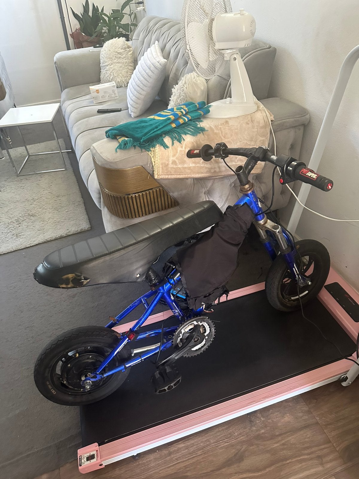 Mini zelf gemaakte crosser, Ophalen, Zo goed als nieuw, Elektrische step (E-scooter)