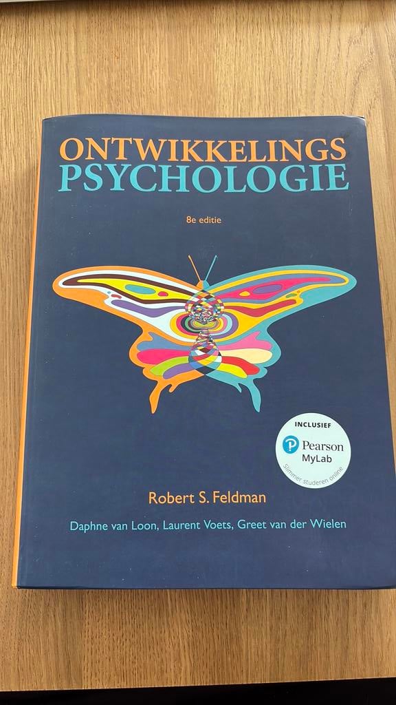 Ontwikkelingspsychologie (8e editie) - Robert S. Feldman, Boeken, Schoolboeken, Ophalen, Zo goed als nieuw, Overige niveaus, Overige vakken