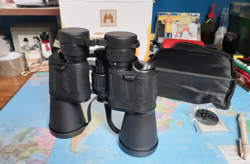 Verrekijker 10x50  Nieuw, Verzenden, Nieuw, 8 tot 12x, Dakkant (recht)